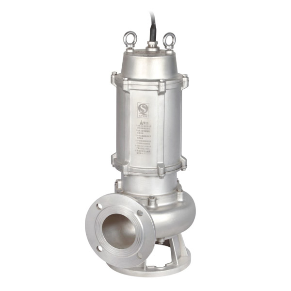 鹹陽WQB不鏽鋼無(wu)堵塞排污泵