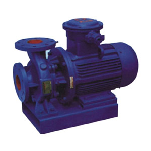 酒泉ISWB卧式(shì)單級單吸防爆泵(beng)