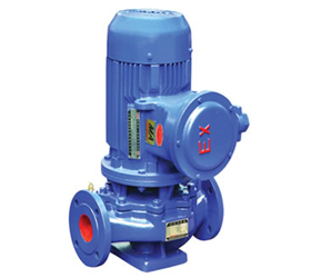 酒(jiǔ)泉IHGB型立式不鏽鋼(gāng)防爆管道離心泵(bèng)